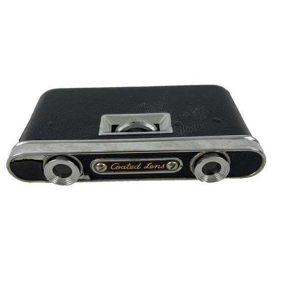 Vintage Mambro Opera Glasses Binoculars Travel Flip Open - Picture 2 of 4